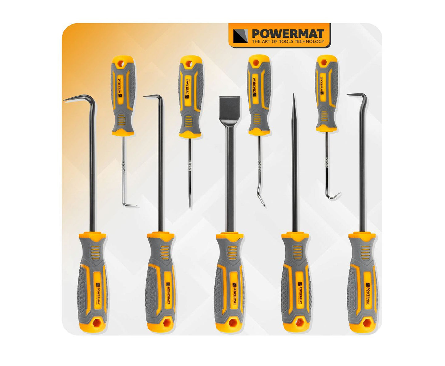 Set surubelnite pentru extras garnituri PM-ZHDO-9T, 9 bucati, Powermat PM1403