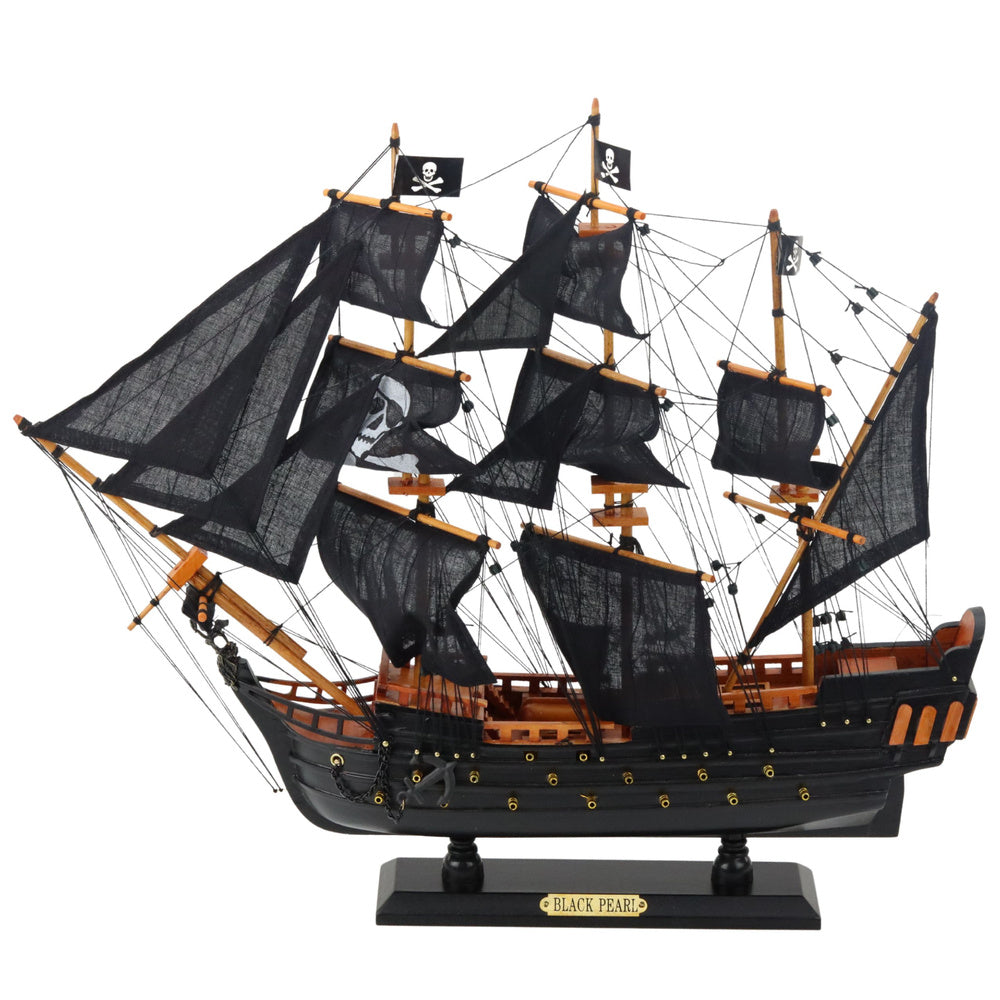 Macheta nava pirati Black Pearl , 49 x 43 x 9.5 cm, Lean 22588