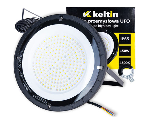 Proiector de lucru LED UFO, 150 W, 18000 lm, 4500K, IP65, Keltin K02074