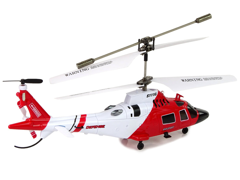 Elicopter cu telecomanda, 21.5 x 5 x 9.5 cm, multicolor, Lean 12650