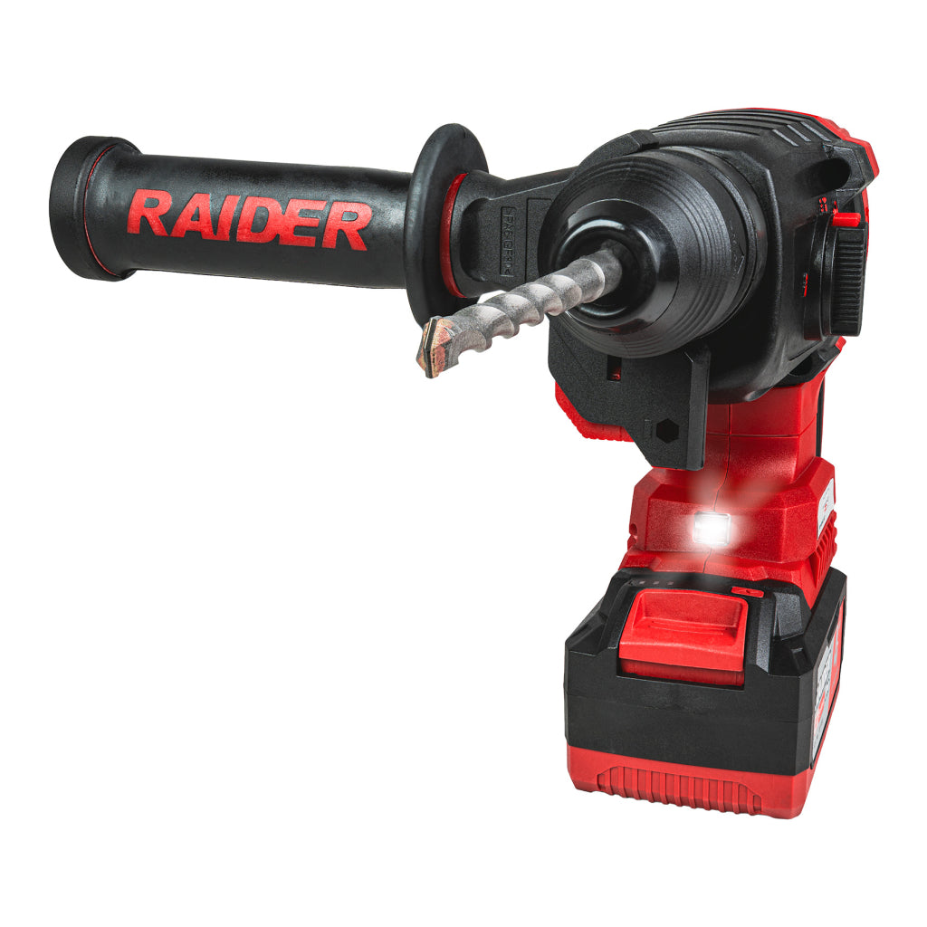 Ciocan rotopercutor RDP-BRH20, SDS 20V 4.0Ah 3J, Raider 030202
