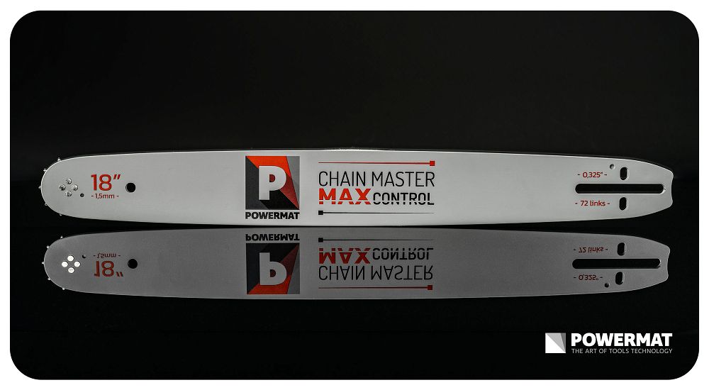 Lama ghidaj fierastrau cu 2 lanturi PM-PR-18.72.2M, Powermat PM1541