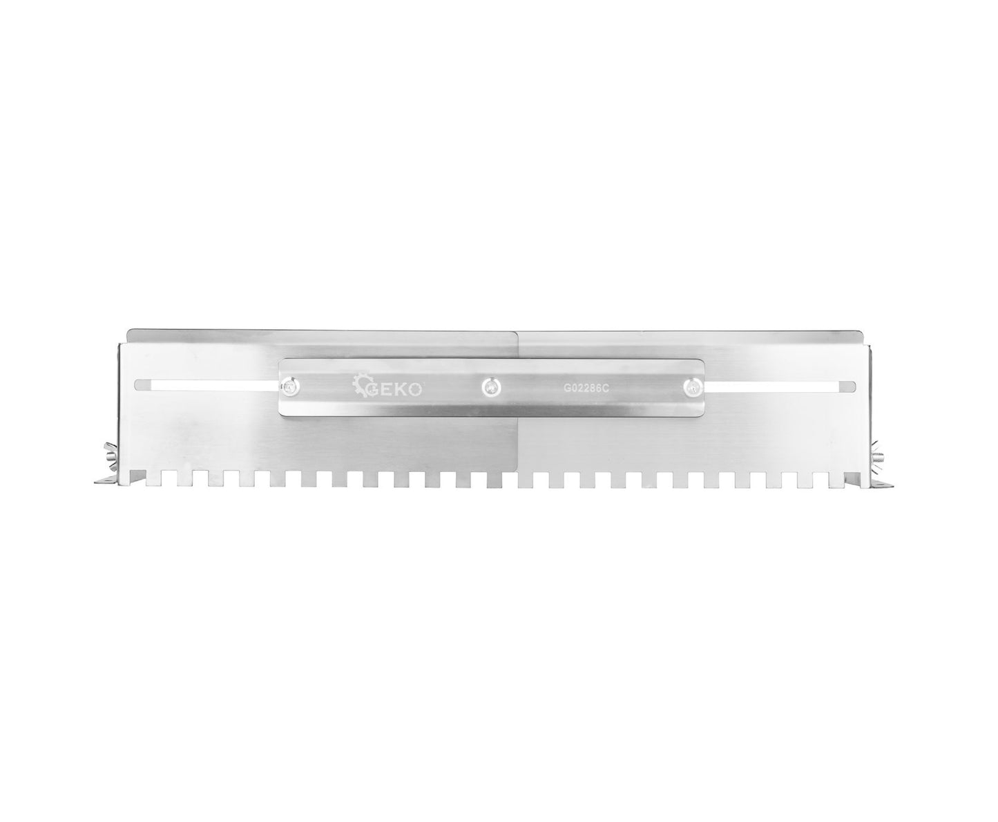 Distribuitor reglabil pentru adeziv, 345–585 mm, dinti 12 × 12 mm, Geko G02286C