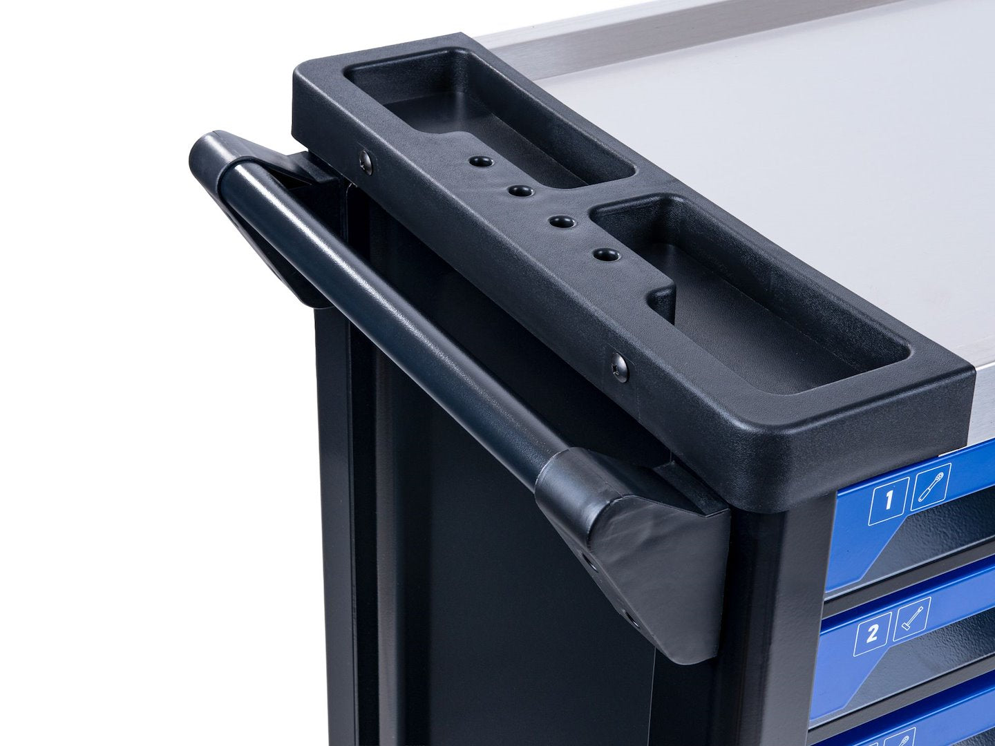 Dulap cu scule pentru atelier, 7 sertare, 407 bucati, Geko G10835