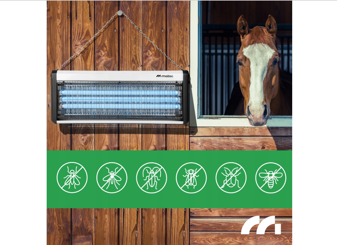 Lampa UV anti-insecte, 60 W, 3800 V, MalTec 112547