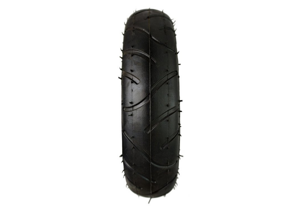 Roata din plastic cu anvelopa de cauciuc Pro600 spate, Lean 14553