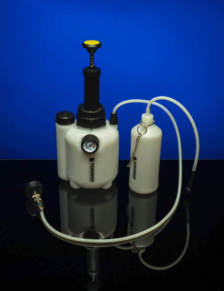 Kit aerare si inlocuire lichid frana PM-ZPUH-1T, 3 l / 1 l, Powermat PM1594