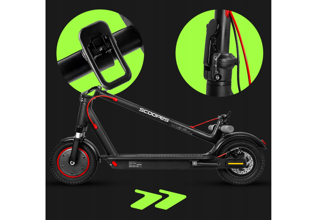 Trotineta electrica E-Cruise, 30-35 km / h, 10", 350 W, MalTec 112446