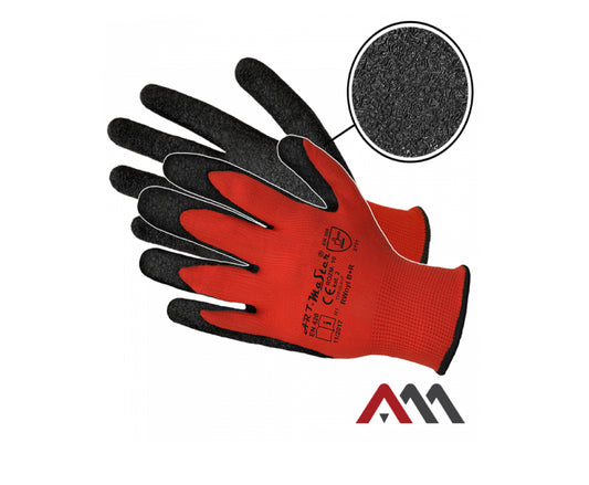 Manusi de protectie RWnyl B+R cat.2, rosu, marimea 8, Artmas ART736333