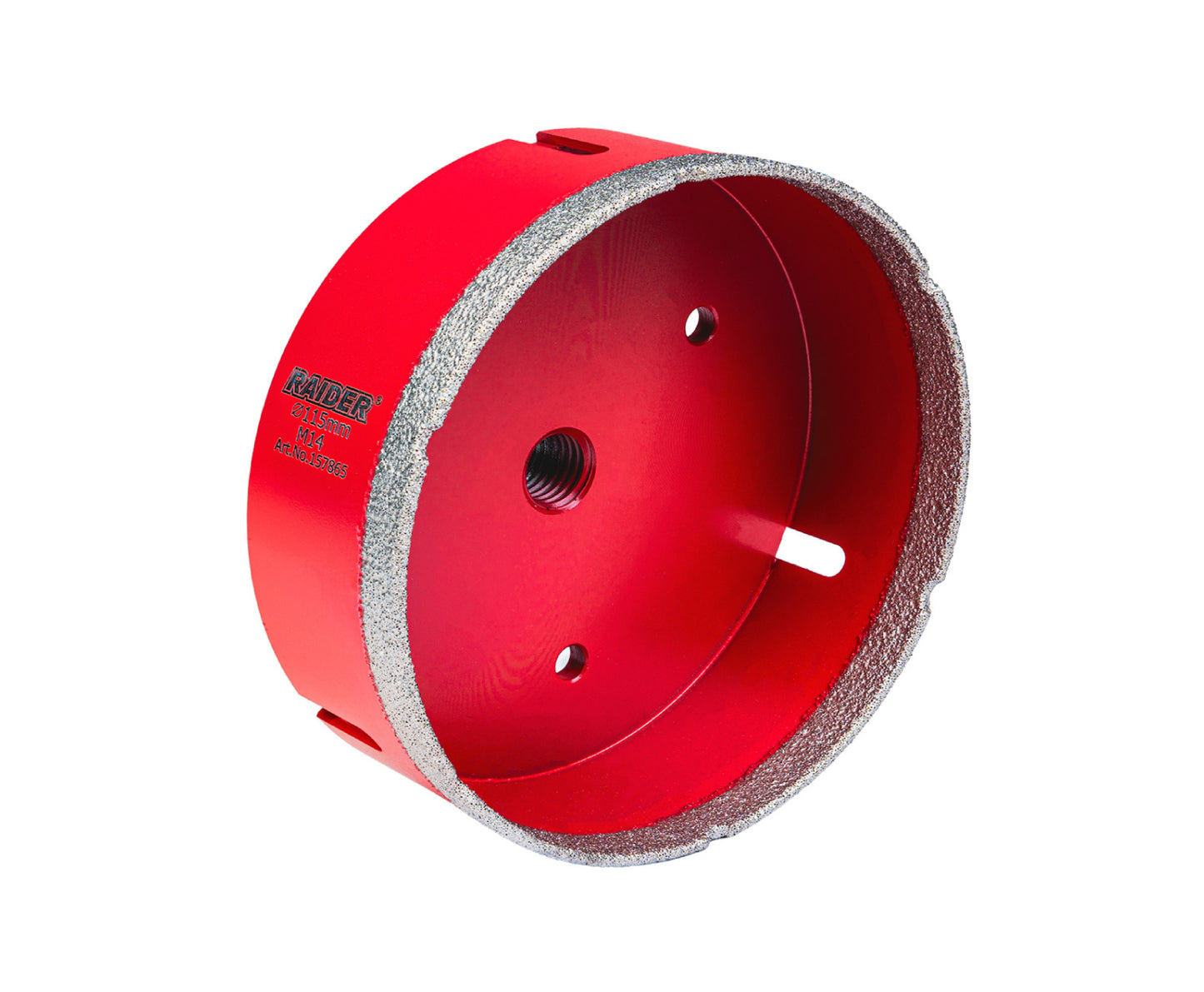 Carota diamantata pentru frezare uscata, M14 x 115 mm, Raider 157865