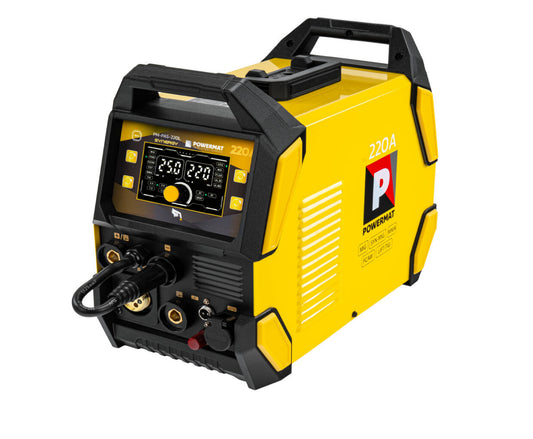 Aparat de sudura tip invertor migomat PM-PAS-220L, afisaj LCD, 220 A, Powermat PM1671
