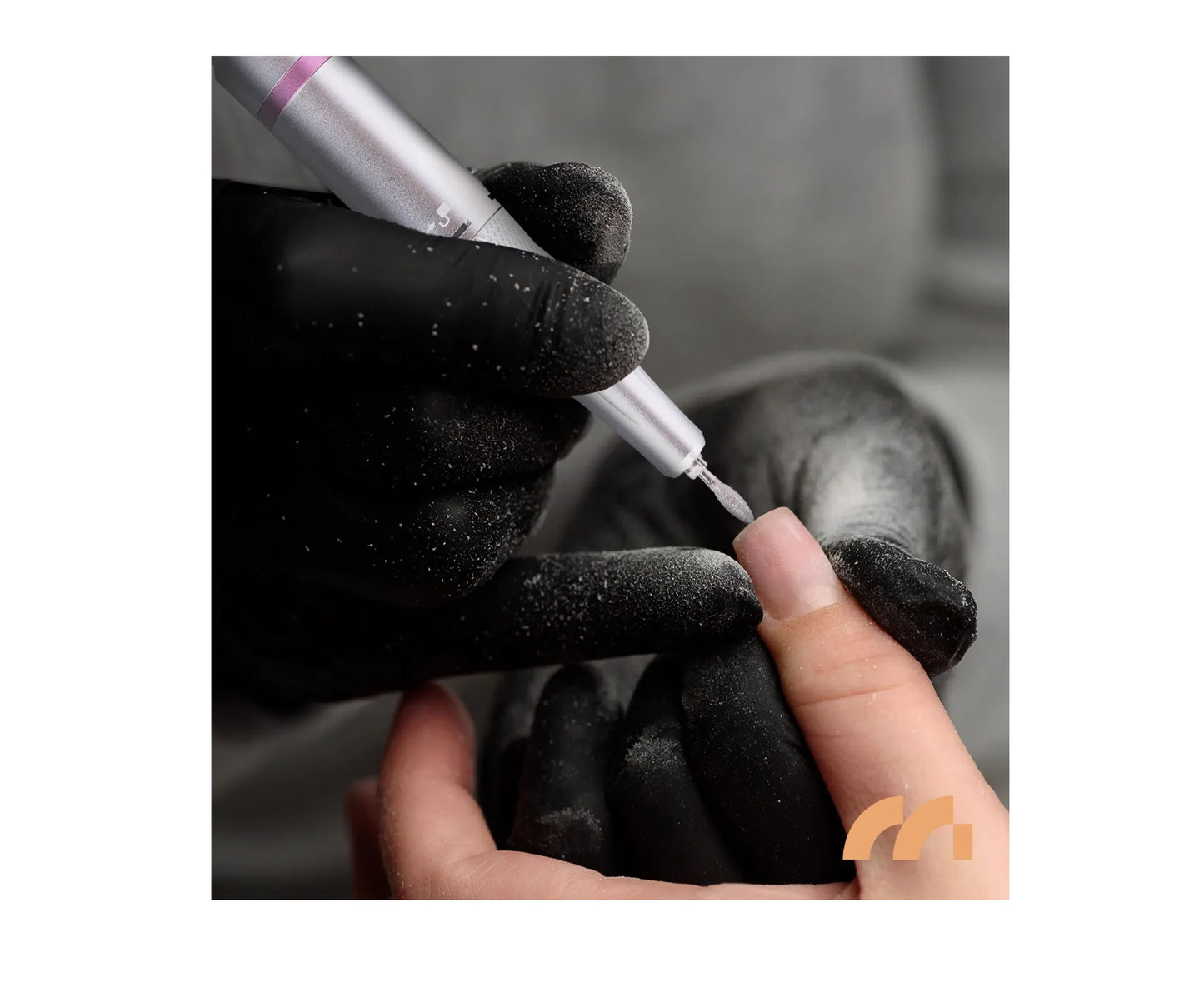 Set Pila electrica pentru unghii cu 12 freze interschimbabile Beauty ND6, 50 W, MalTec 112099