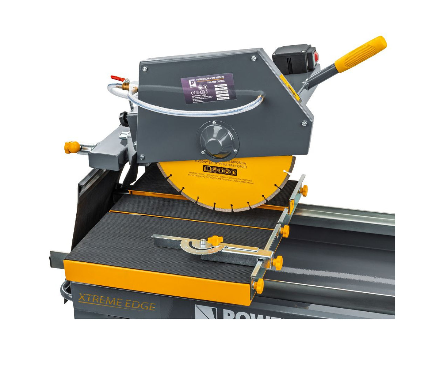 Fierastrau circular cu masa pentru beton si piatra PM-PDB-3000M, 3000 W, 350 mm, Powermat PM1415