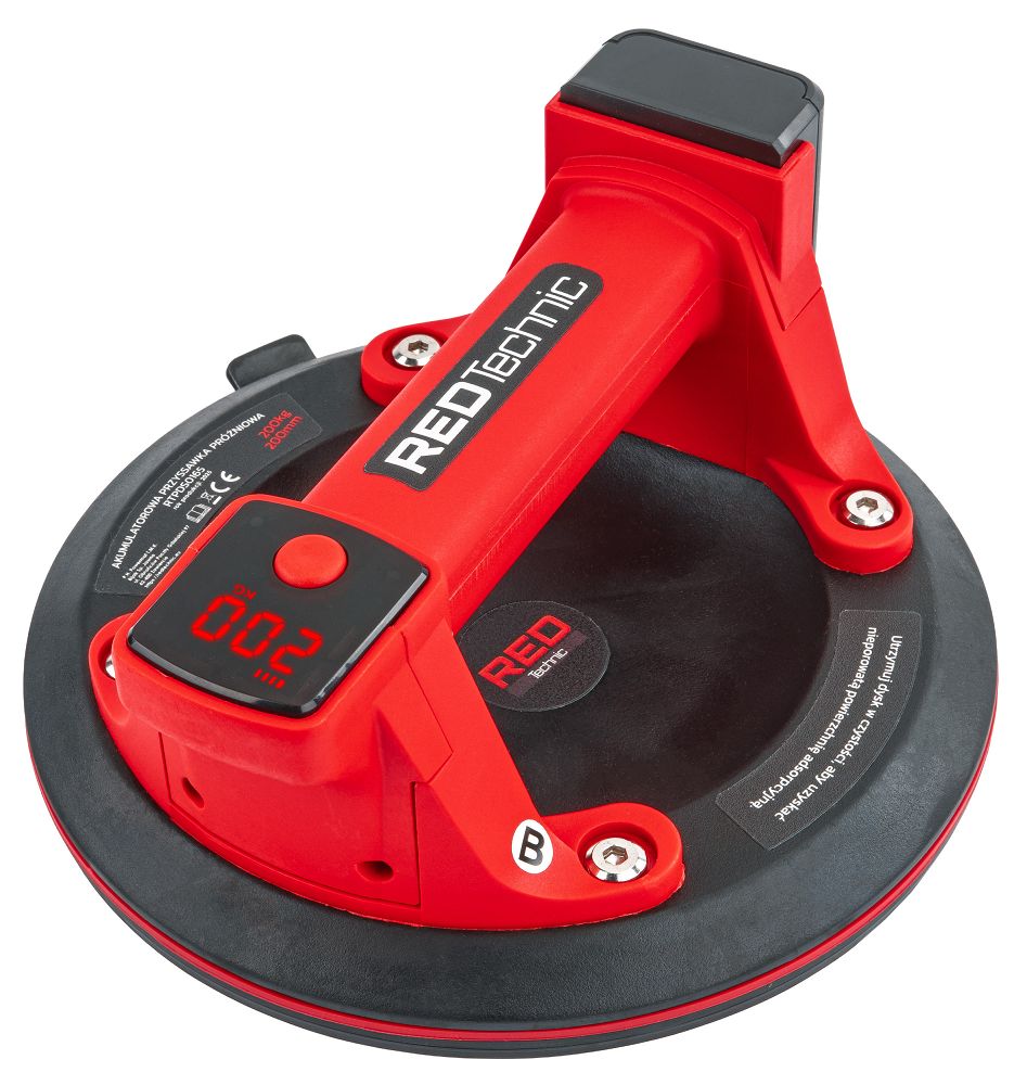 Ventuza cu vid 200 mm, Red Technic RTPDS0165