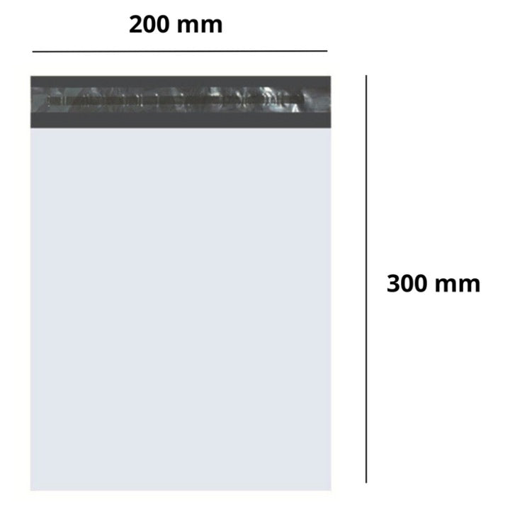 Set 100 plicuri curier, 200 x 300 mm, Lean 20707