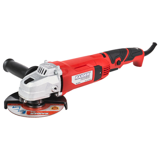 Polizor unghiular RD-AG76 900 W 125 mm, viteza variabila, Raider 020148