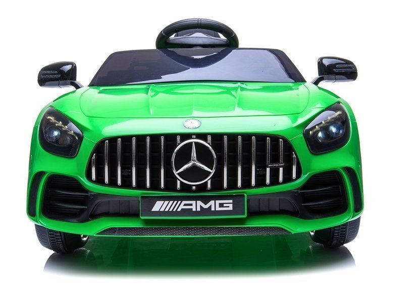 Masina electrica Mercedes GTR, verde, Lean 3868
