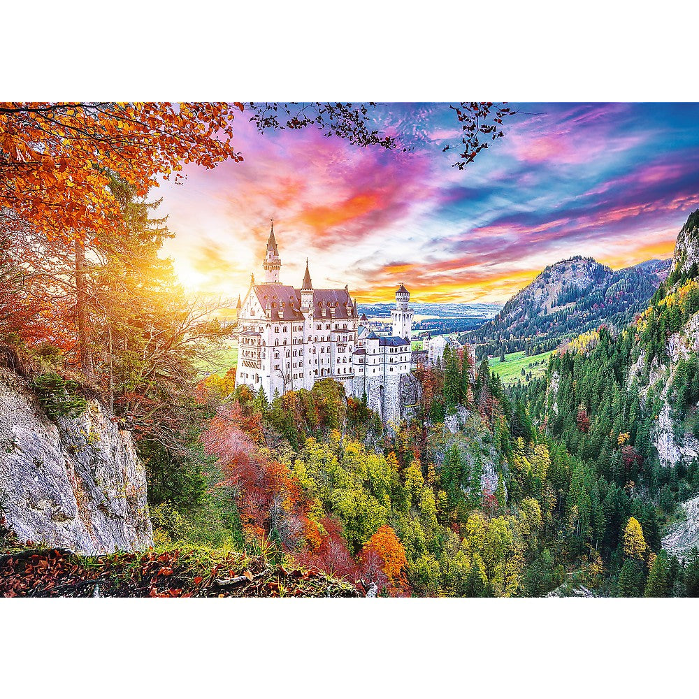 Puzzle Trefl Neuschwanstein Castle, 500 piese, Lean 26520
