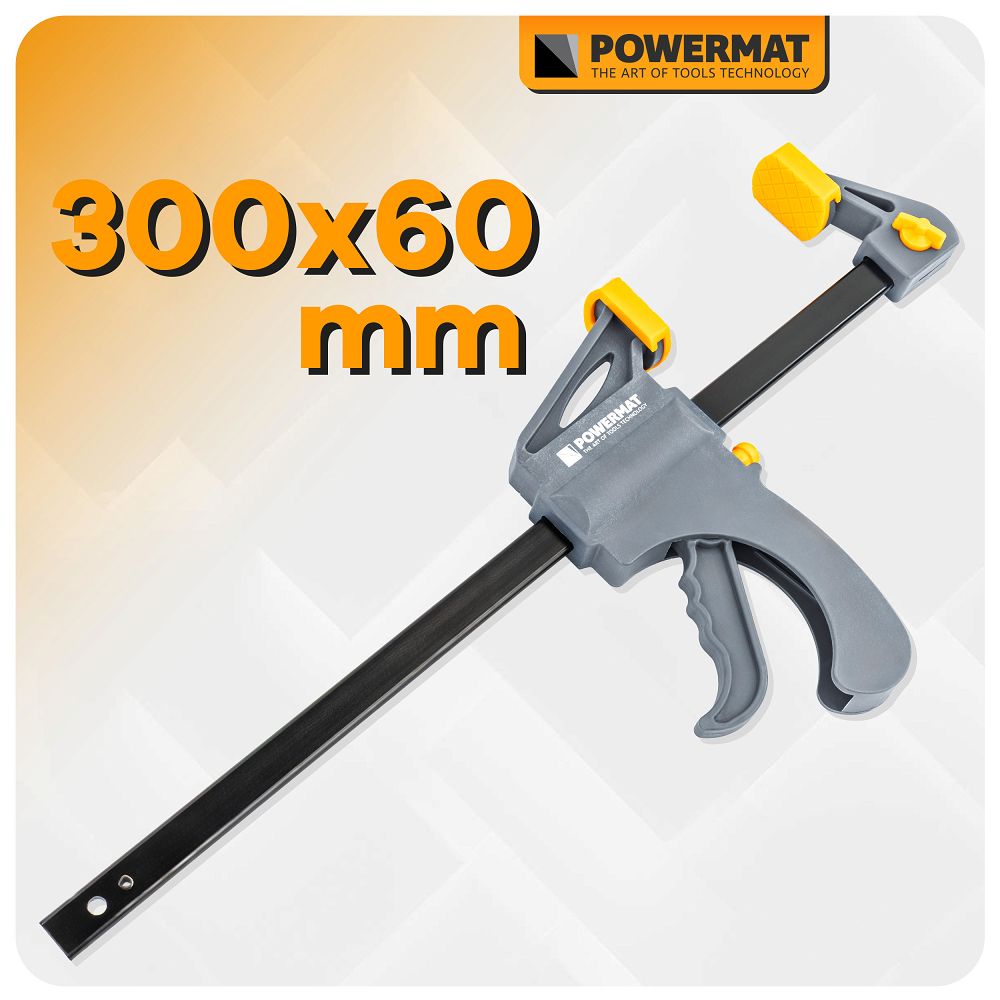 Clema de tamplarie PM-SSD-12T, 300 x 60 mm, Powermat PM1432