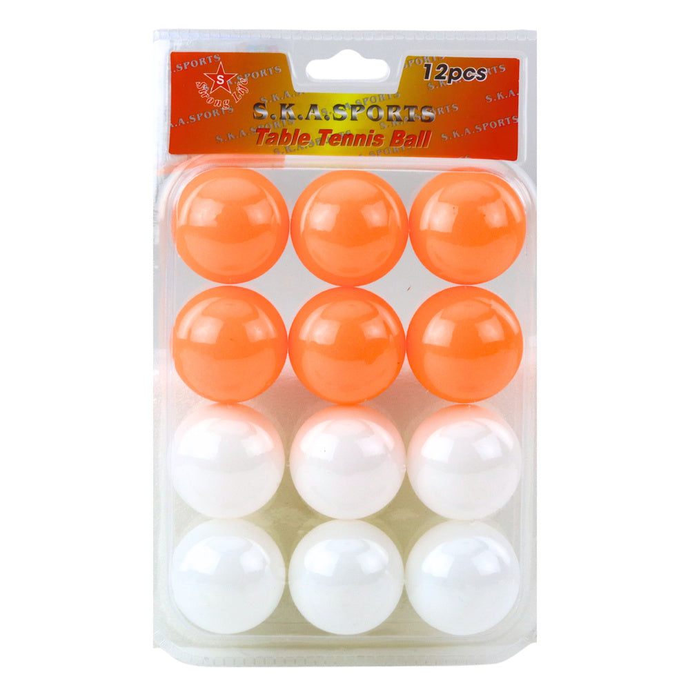 Set mingi de ping pong, alb / portocaliu, Lean 24329