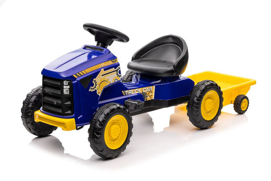 Tractor cu pedale G206 albastru, Lean 11906
