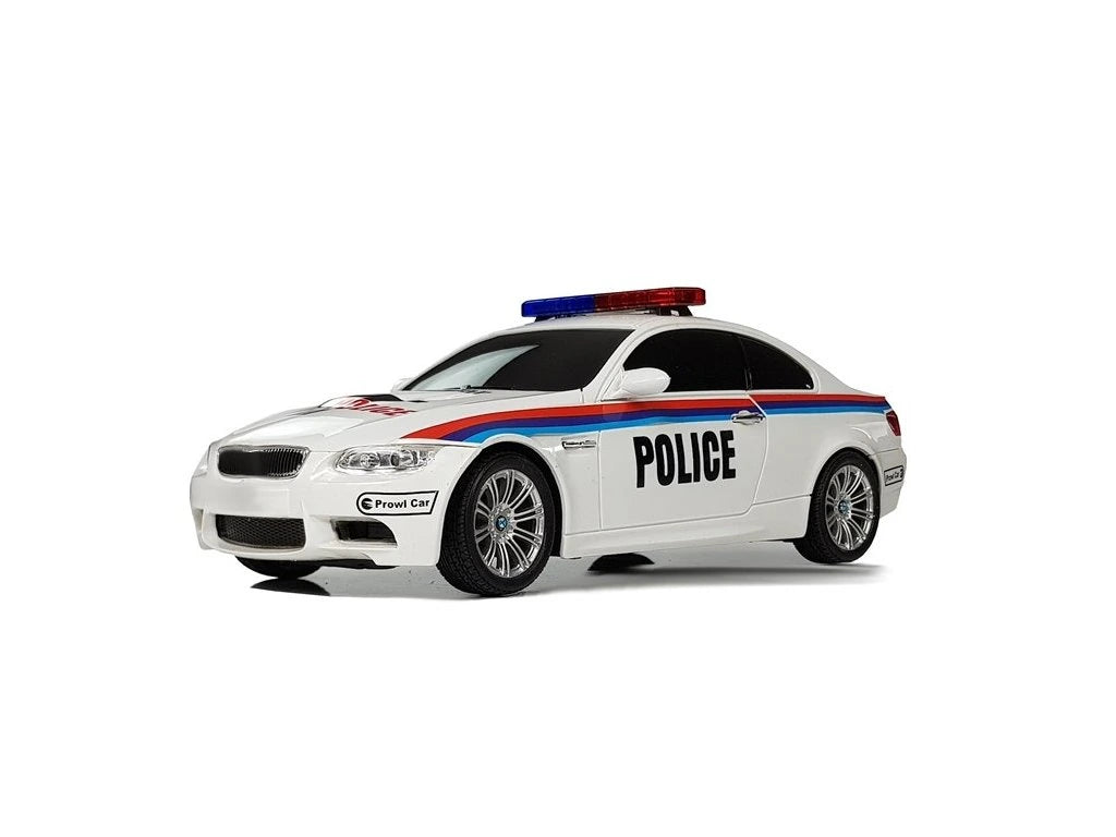 Masina de politie cu telecomanda R / C, 1:18, Lean 4862