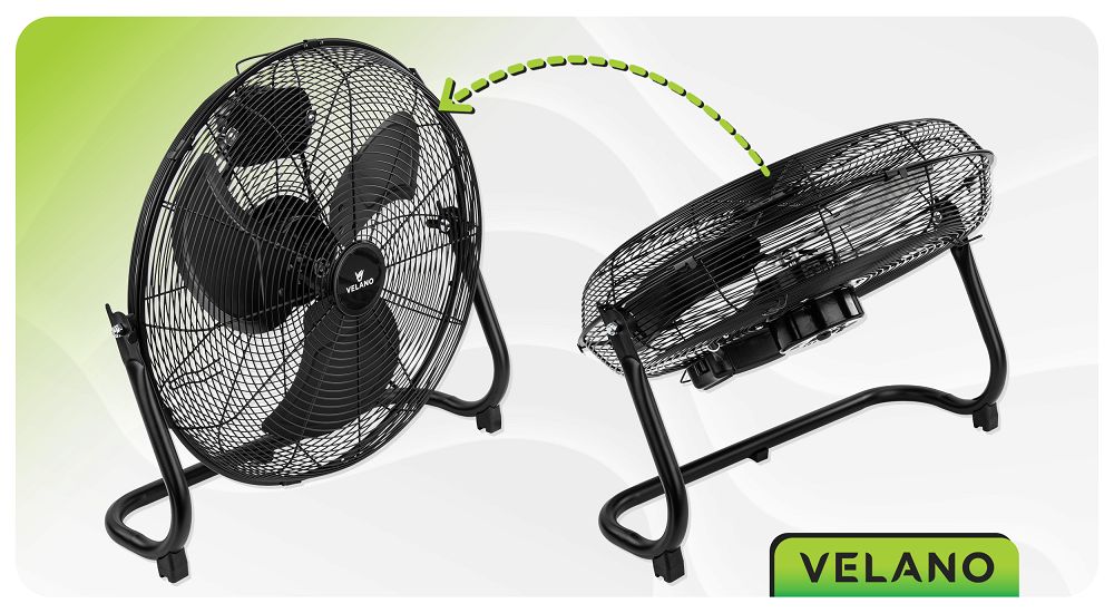 Ventilator de podea Velano, 125 W, Powermat VELWEP0015