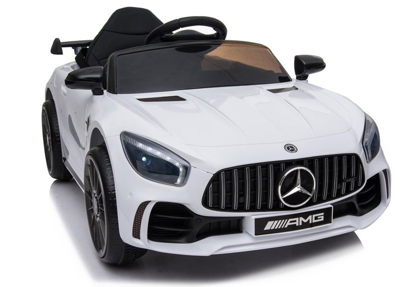 Masina electrica Mercedes AMG GT R, alb, Lean 6479