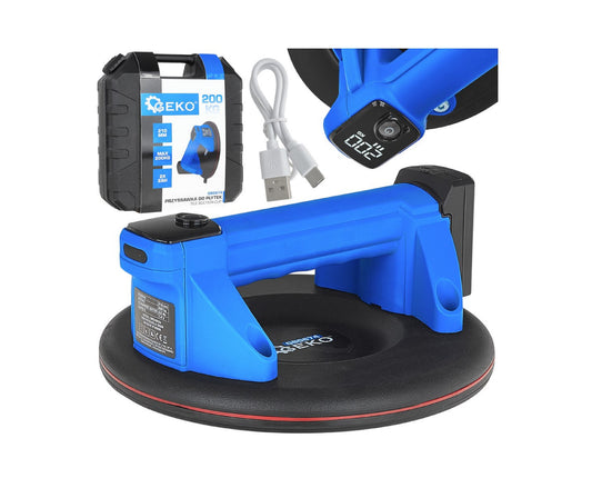Suport pentru ventuza cu acumulator, 210mm, capacitate maxima 200kg, 4.0Ah 3.7V, Geko G80674