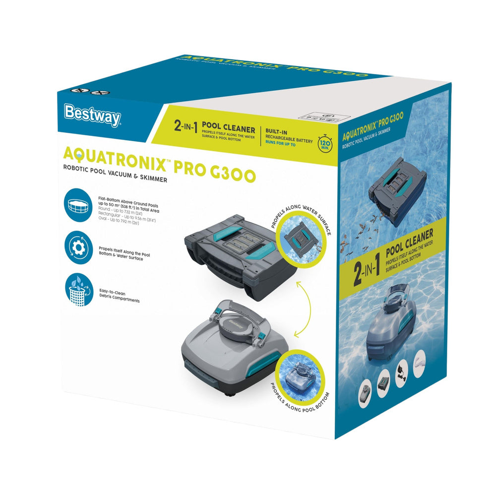 Aspirator robot 2 in 1 pentru piscina Aquatronix Pro G300, Bestway 32105