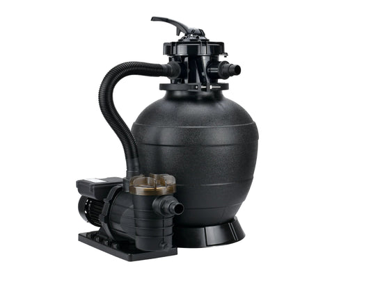 Pompa filtrare nisip pentru piscina Swimbox 4003, 165 l / min, 0.4 kW, 230 V, rezervor filtrare 30 l, Ibo Dambat IB260886