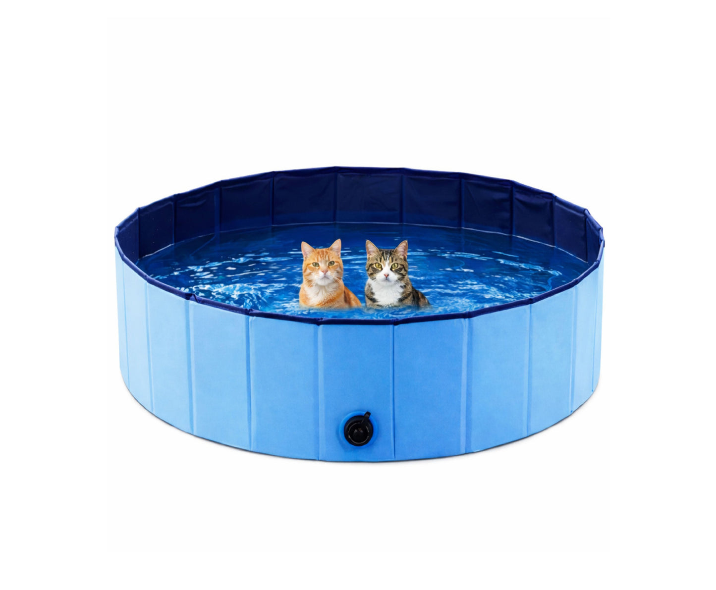 Piscina de gradina pentru animale, 160 x 30 cm, albastru, Lean 29250