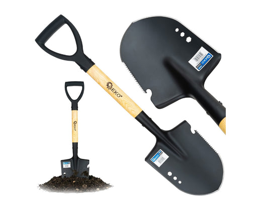 Lopata cu maner de lemn, 70 cm, Geko G66660