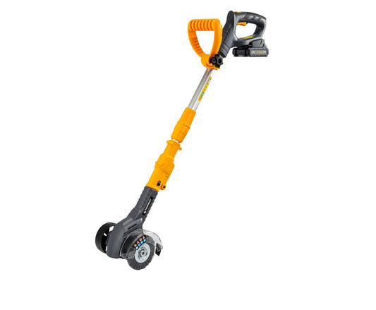 Masina pentru curatare rosturi pavele si taiere margini gazon cu acumulator PM-AKT-2AT, 21 V, Powermat PM1506