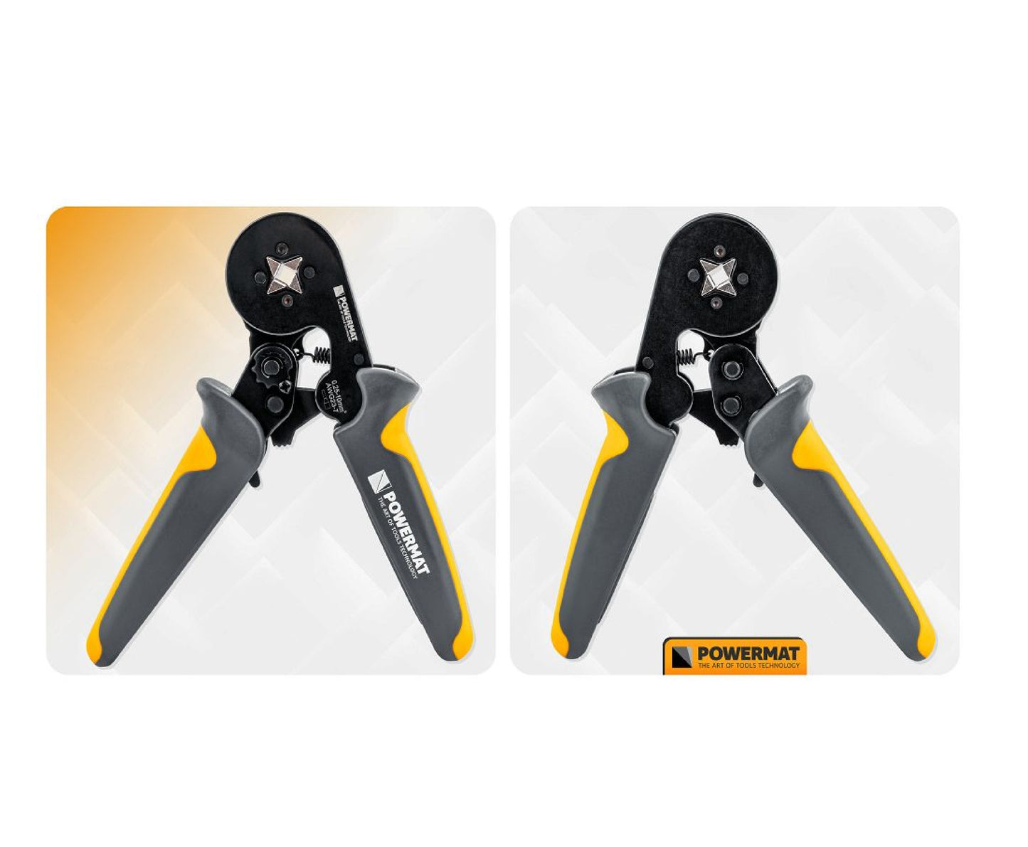 Set cleste pentru sertizare cu mansoane PM-ZDTK-175T, 1200 bucati, Powermat PM1408