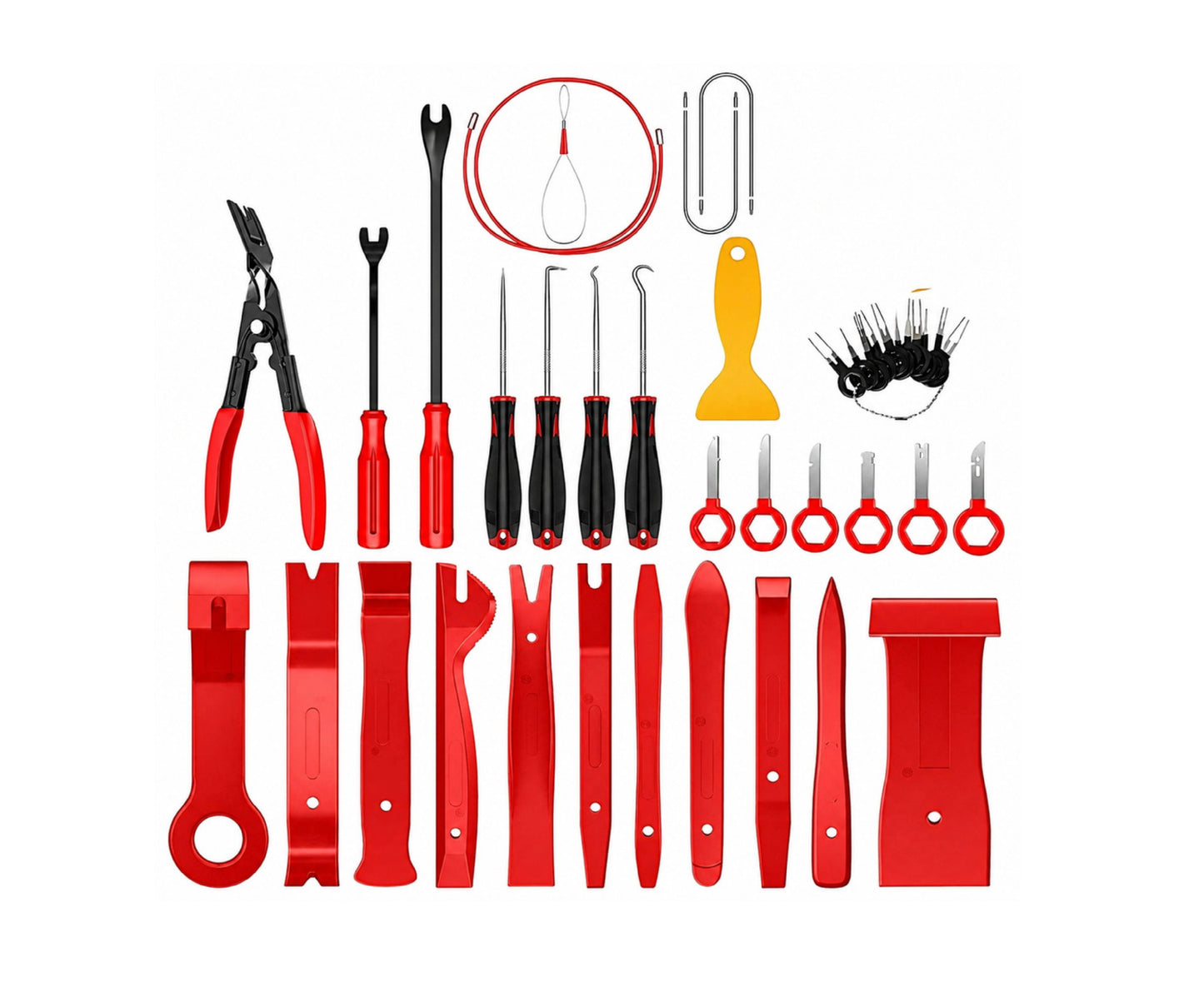 Kit pentru indepartarea tapiteriei, 41 bucati, Lean 30867