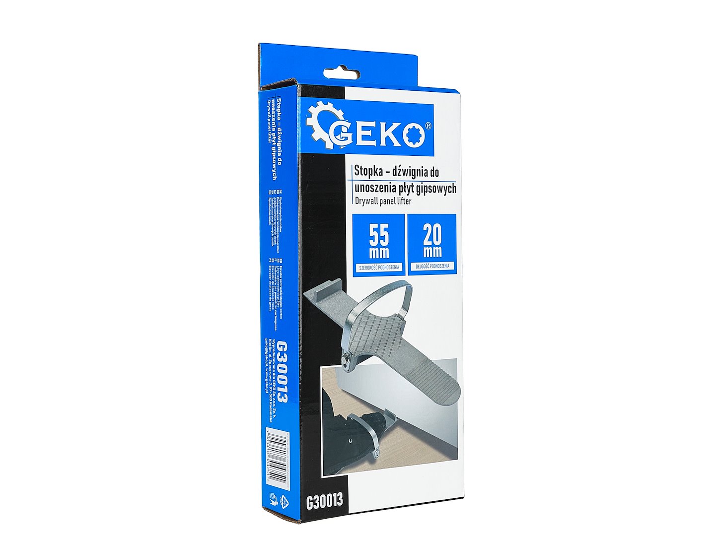 Levier de aluminiu pentru ridicare placi gips carton, Geko G30013