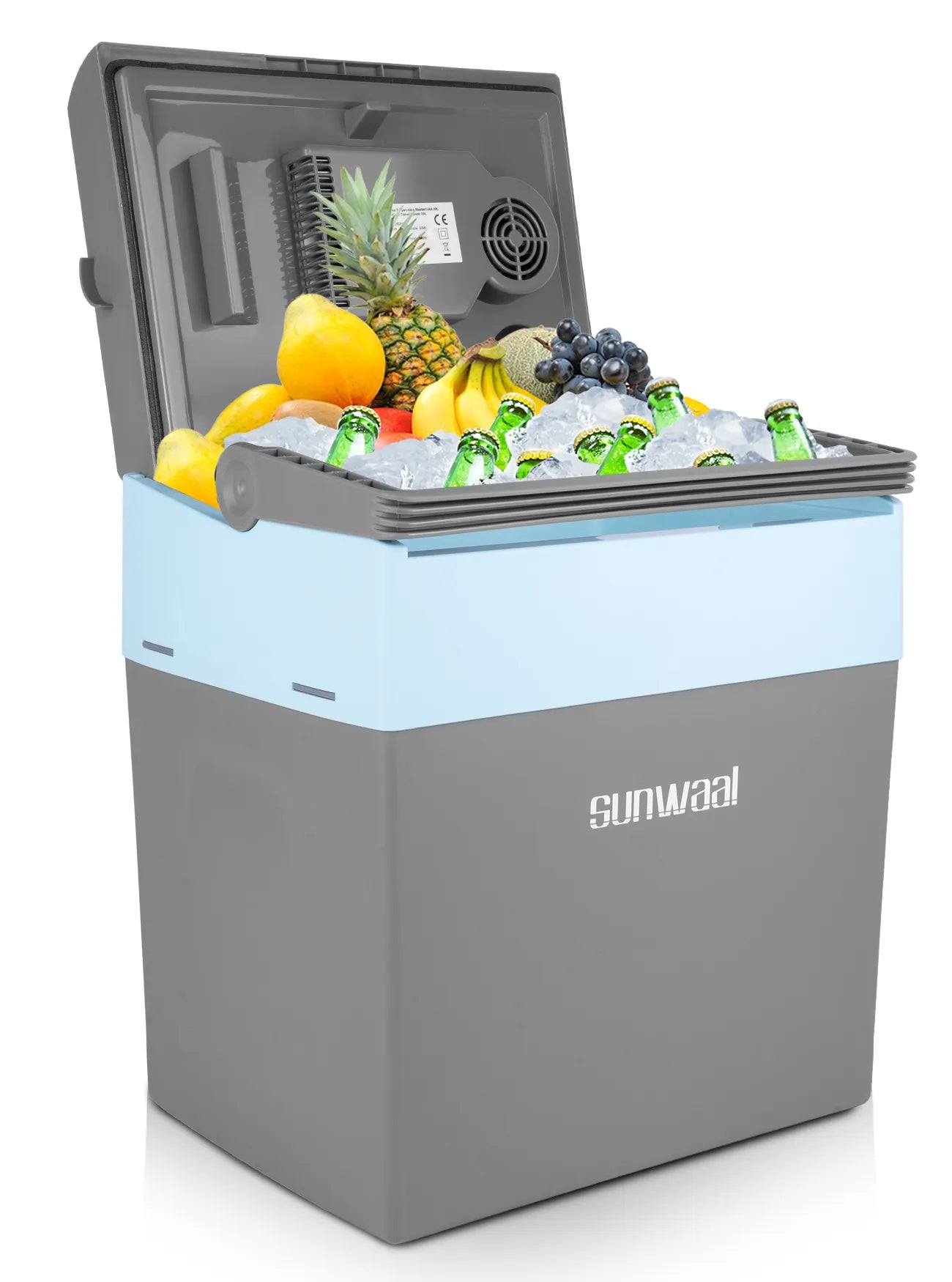 Frigider portabil de calatorie Sunwaal, capacitate 30 l, 12 V / 230 V, MalTec 111720