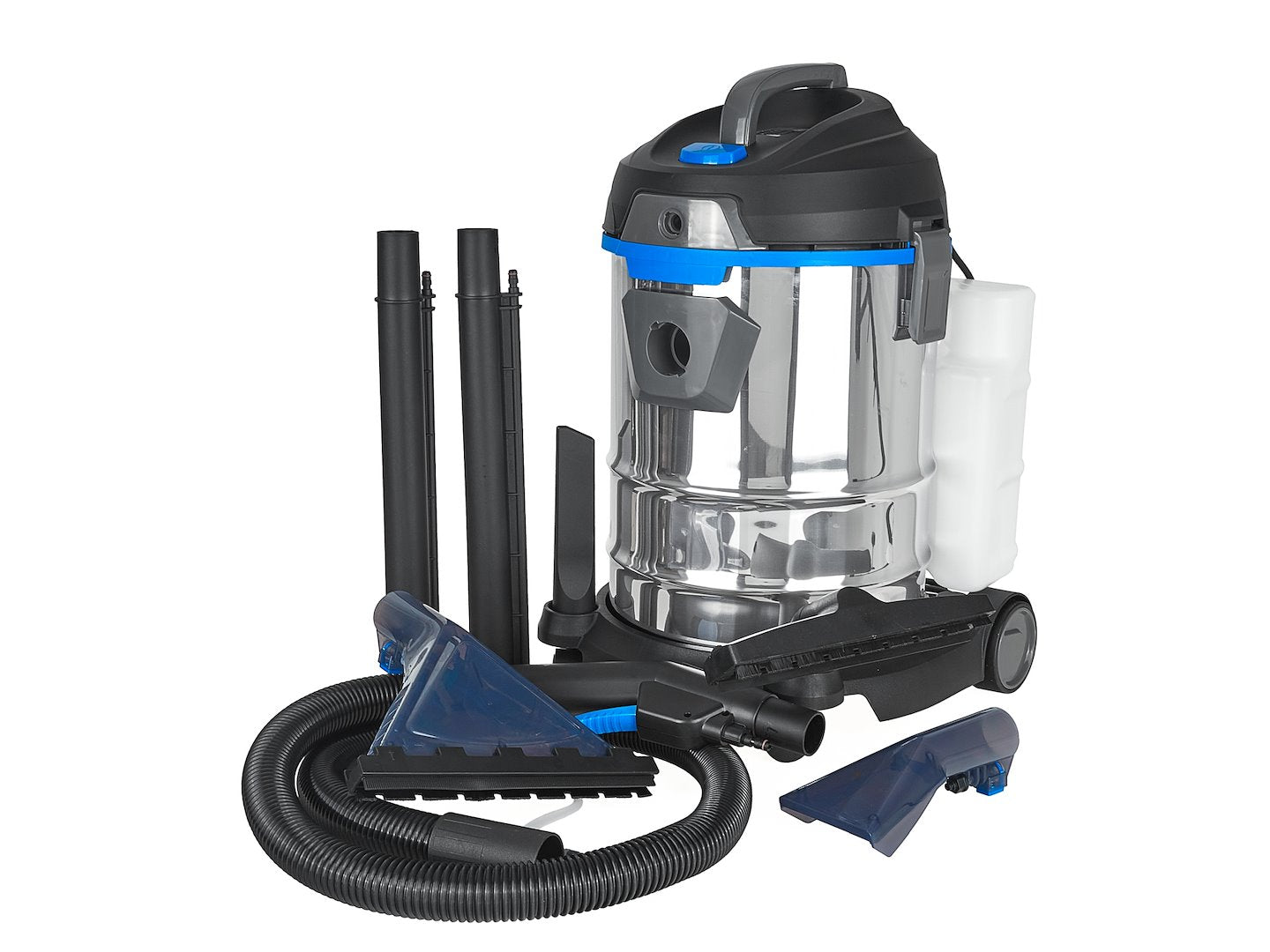 Aspirator cu functie de spalare Inox, 1400 W, 20 l, Geko G81087B
