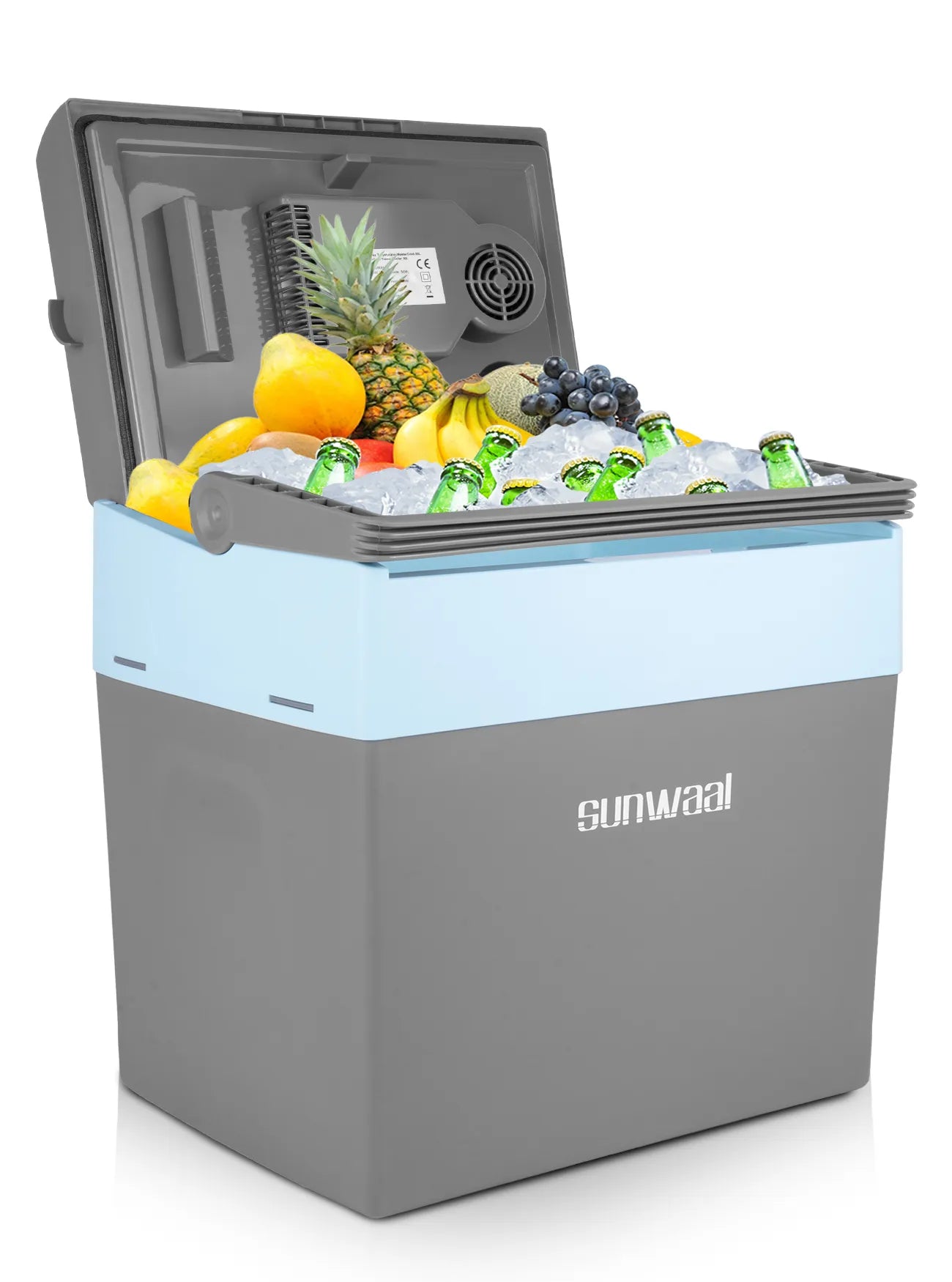 Frigider portabil de calatorie Sunwaal, capacitate 25 l, 12 V / 230 V, MalTec 111719