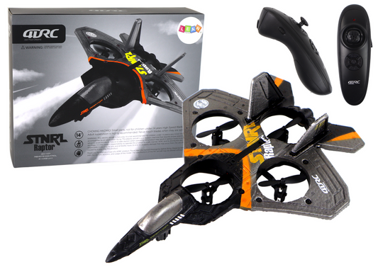 Avion cu telecomanda, 24 x 5 x 18 cm, multicolor, Lean 16357