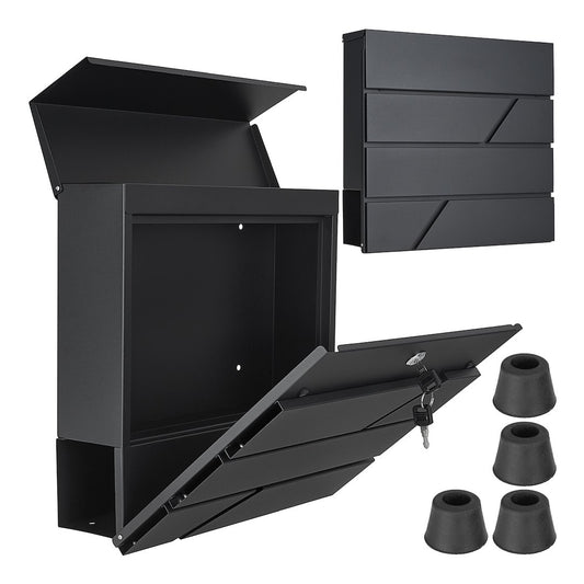 Cutie postala, 36.7 x 37 x 10 cm, Antracit, Geko G10922