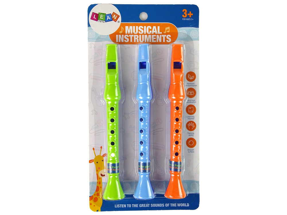 Set 3 fluiere jucarie animale, Lean 10968