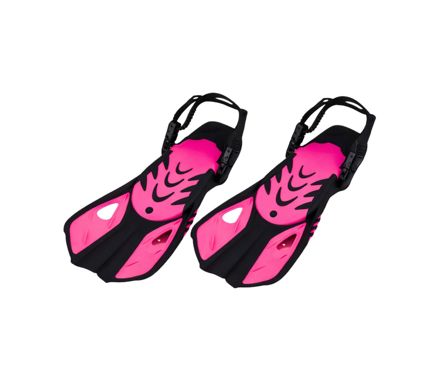 Set pentru snorkeling, negru / roz, S/M, Lean 30665