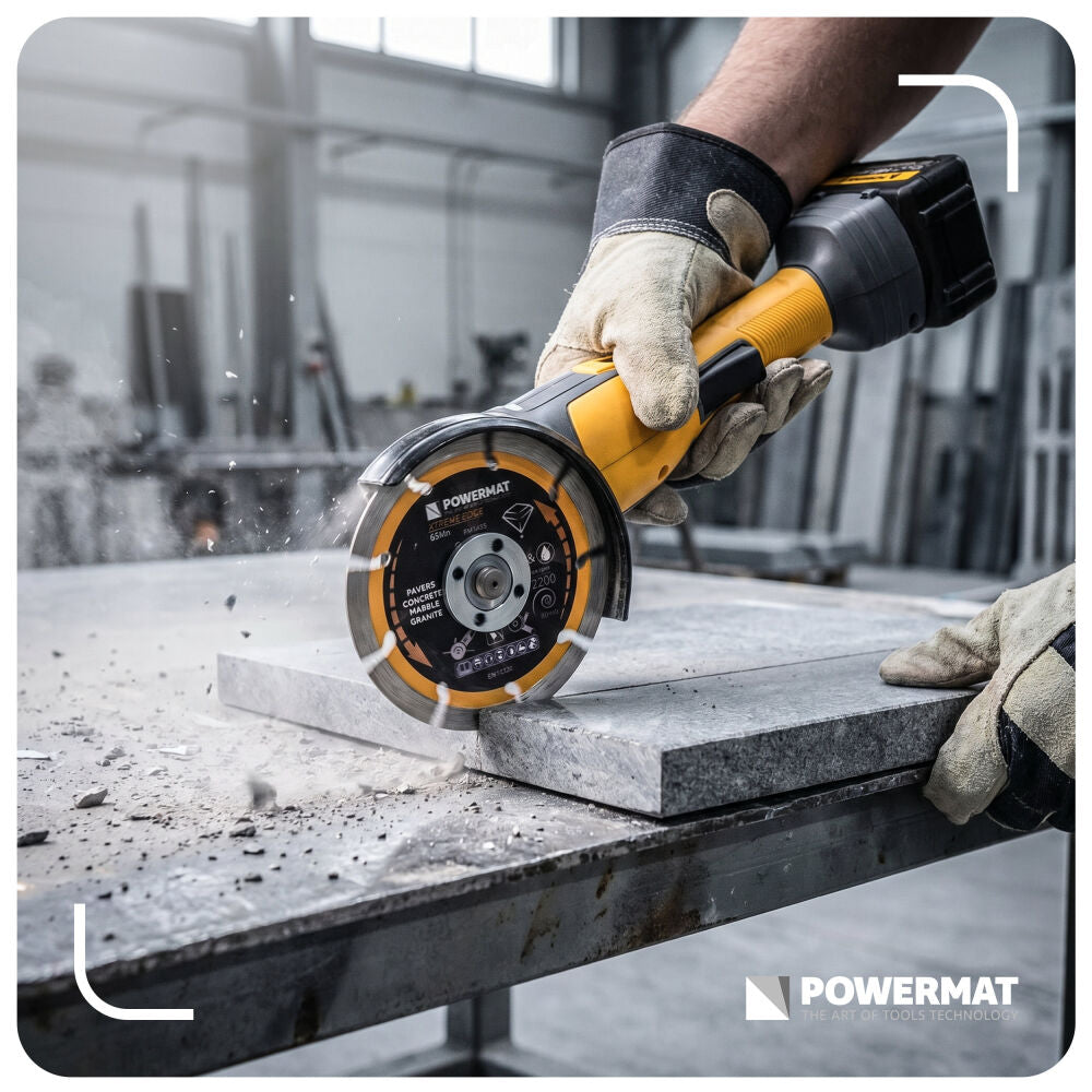 Disc diamantat segmentat PM-TDCS-1253T, 125 mm, Powermat PM1495