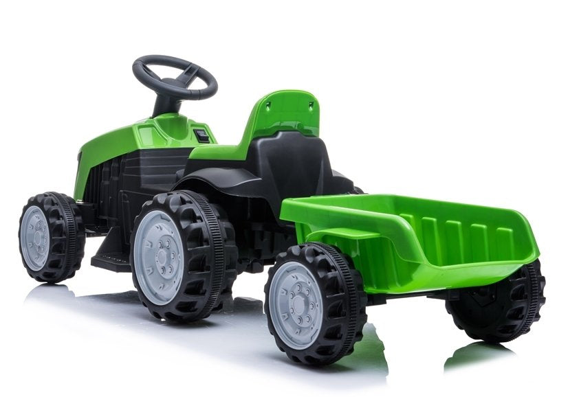 Tractoras electric cu remorca TR1908T, verde, Lean 4185