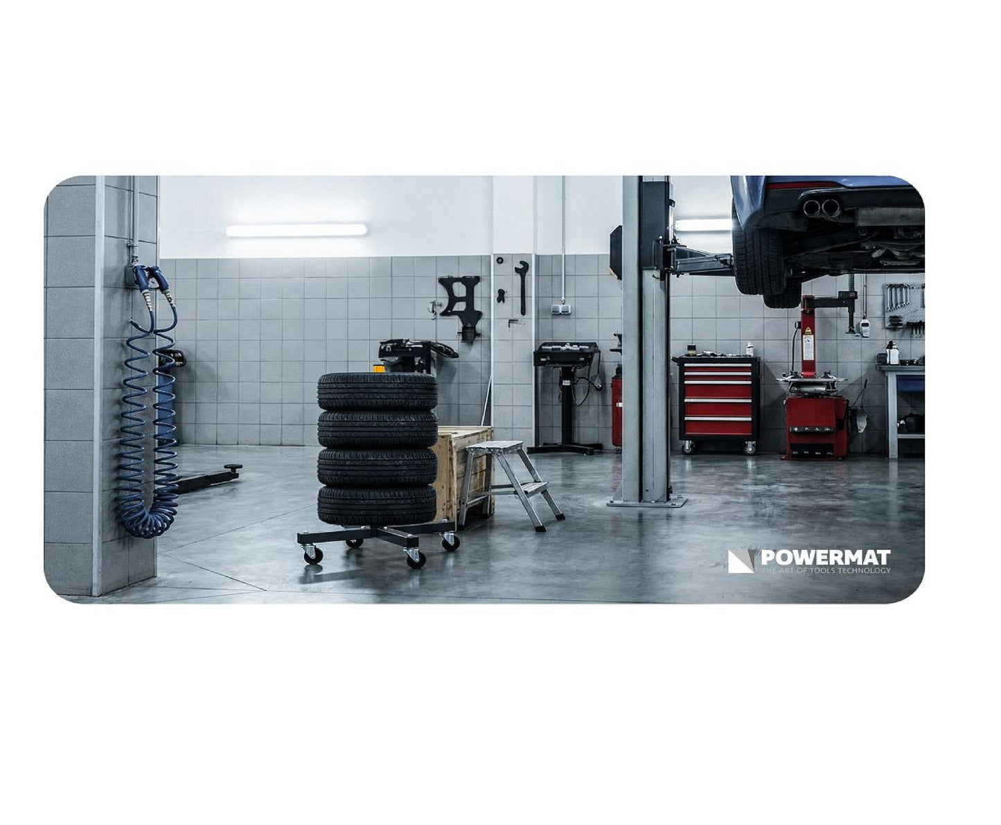 Suport mobil pentru roti PM-MSNK-235T, Powermat PM1473