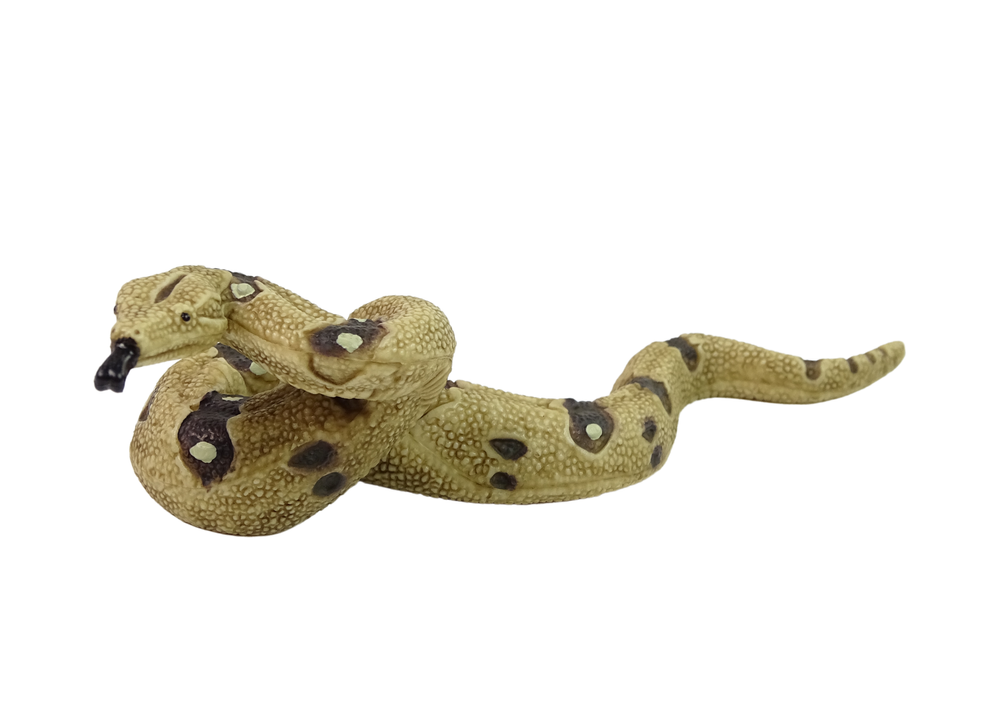 Figurina de colectie Sarpe Boa, maro / crem, Lean 12298
