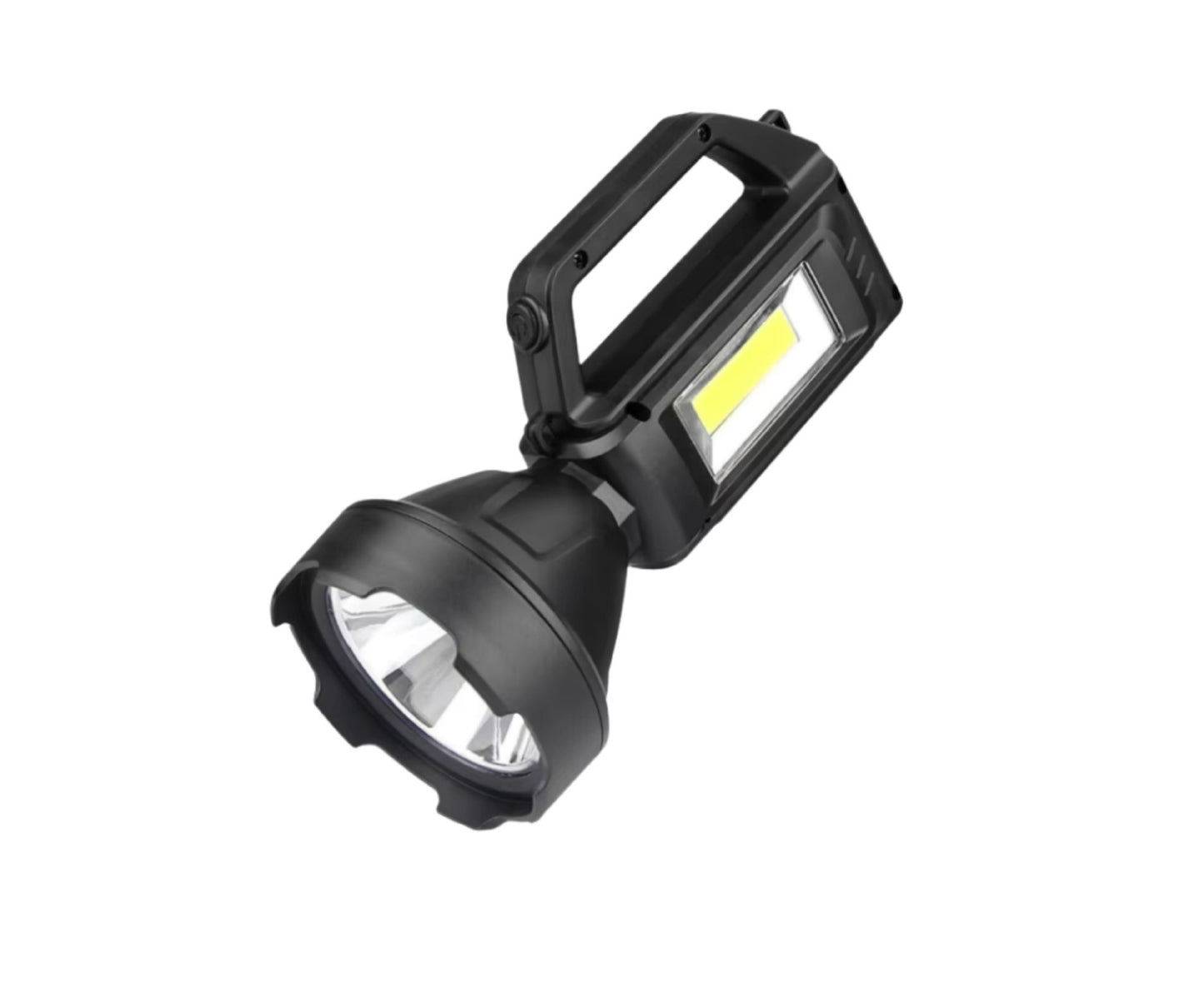 Lanterna de lucru LED COB, 4 moduri, cablu USB, negru, Lean 27715