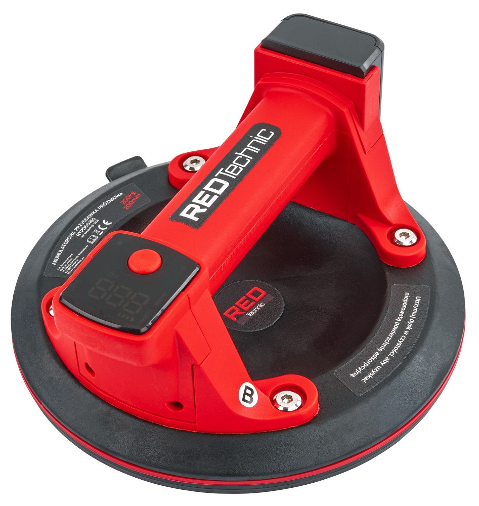 Ventuza cu vid 200 mm, Red Technic RTPDS0165